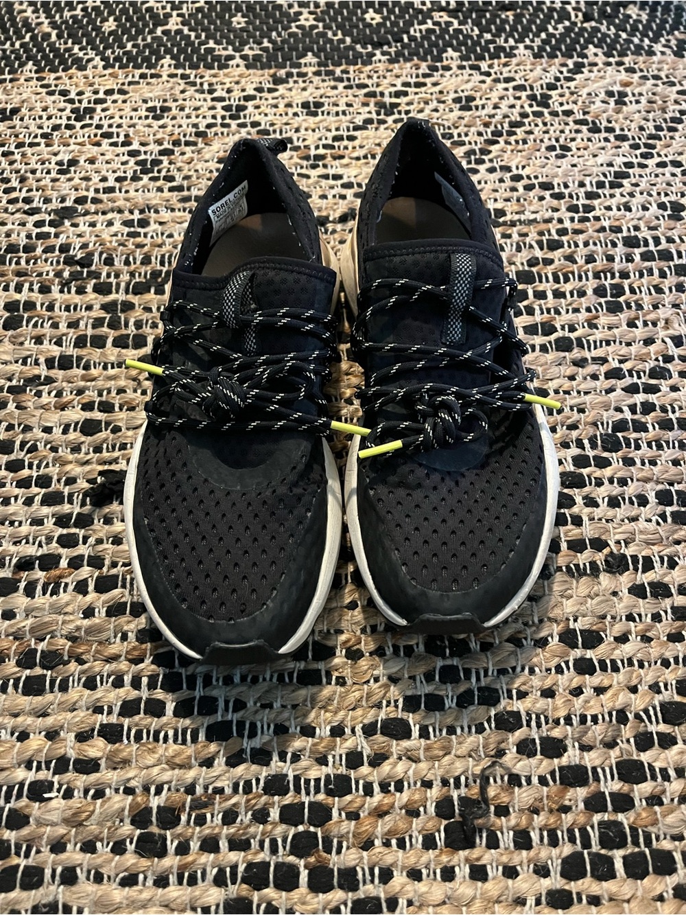 Women’s Sorel Black Tennis Shoes size 9.5